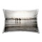 Friends with Surfboards Design by GraffiTee Studios Outdoor Printed Pillow